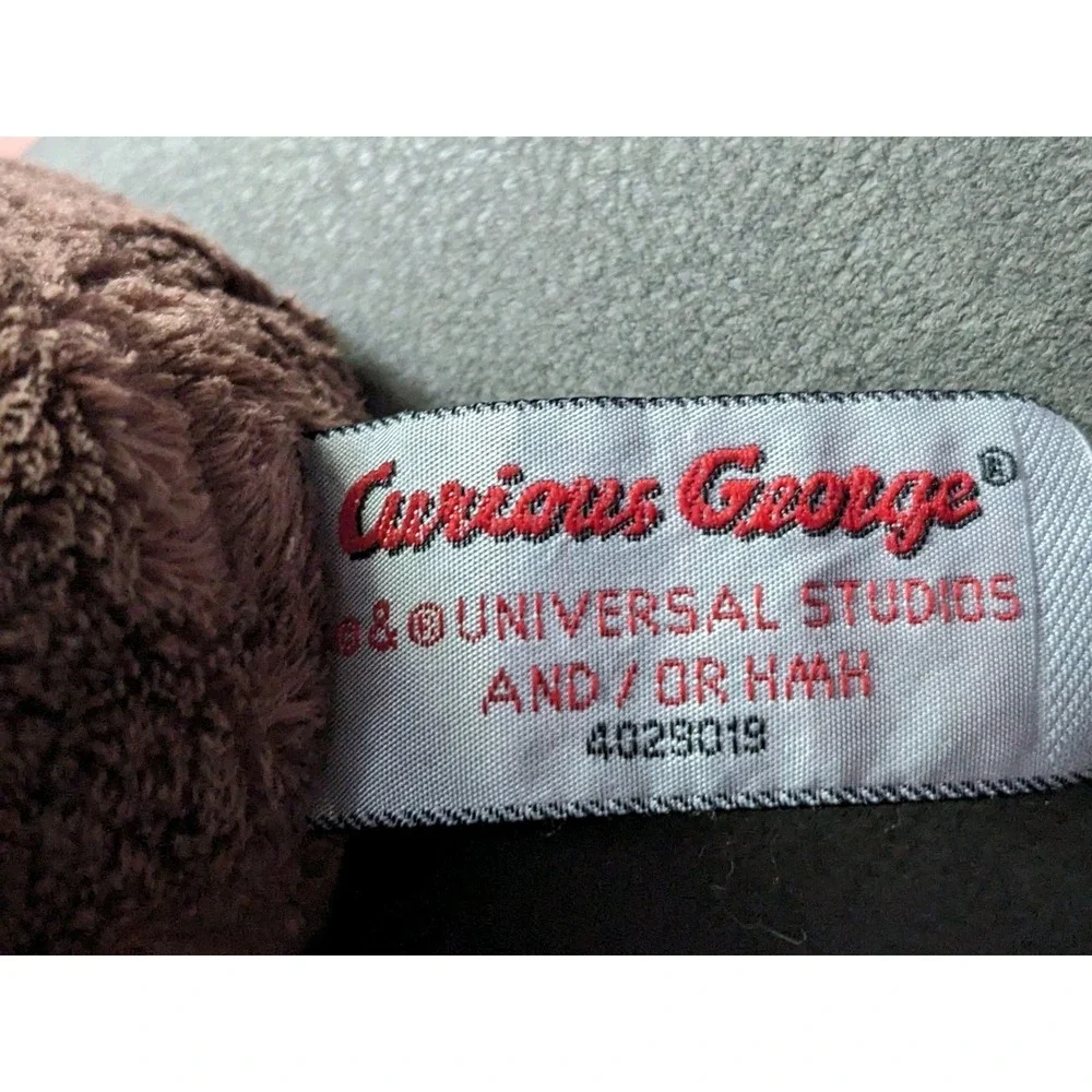 Gund Curious George Universal Studios Plush Monkey Red Shirt Stuffed Animal